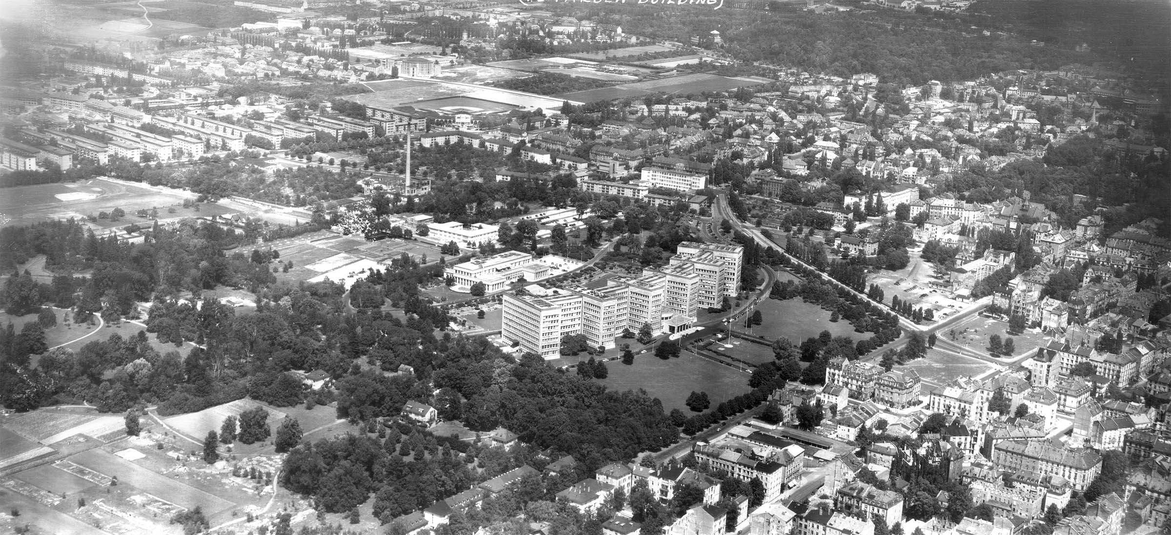 USAREUR Aerial Photos IG Farben 1950
